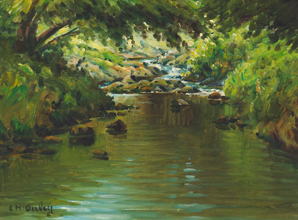 RIVER SCENE by Charles J. McAuley sold for 900 at Whyte's Auctions