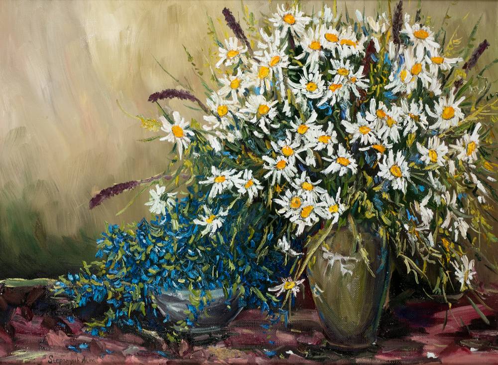 WILD FLOWERS by Alina Stepanyuk sold for 800 at Whyte's Auctions