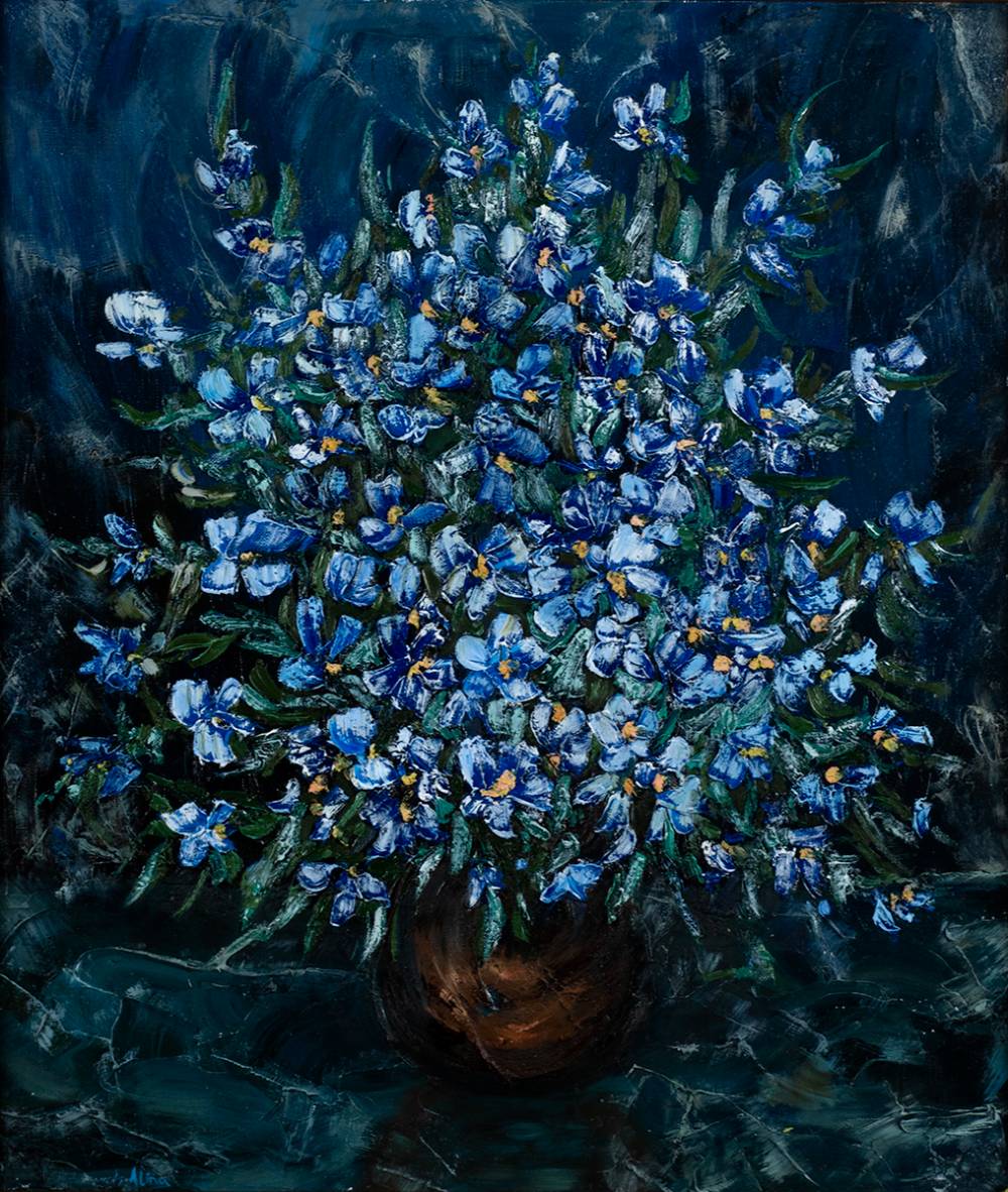 BLUE BOUQUET, 2008 by Alina Stepanyuk sold for 900 at Whyte's Auctions