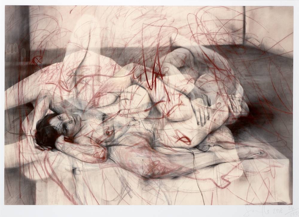 ONE OUT OF TWO (SYMPOSIUM), 2018 by Jenny Saville sold for 900 at Whyte's Auctions