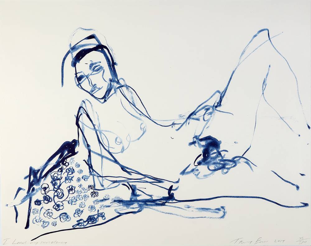 I LOVED MY INNOCENCE, 2019 by Tracey Emin sold for 5,000 at Whyte's Auctions