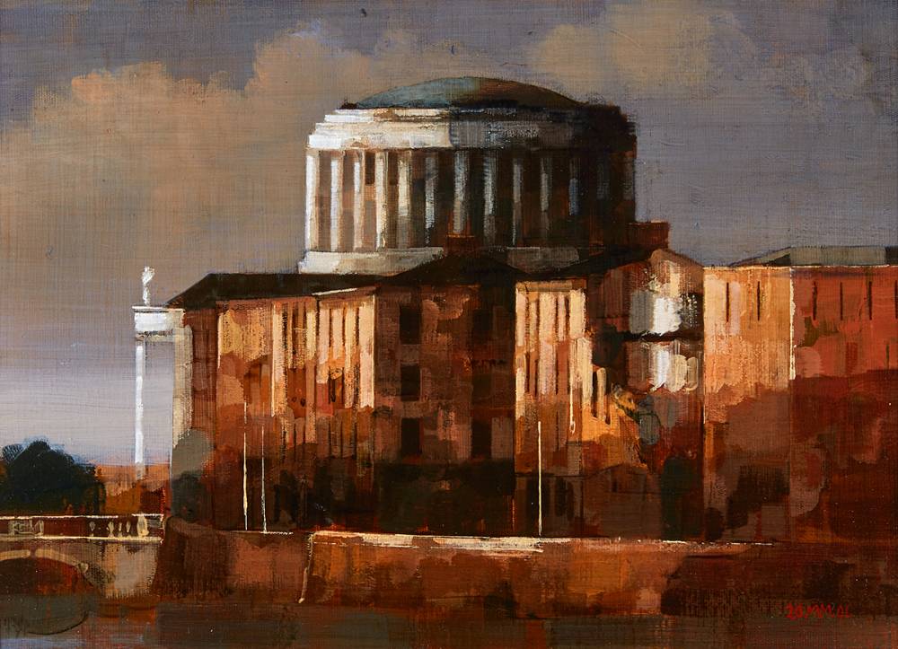 THE FOUR COURTS, DUBLIN, 2001 by Martin Mooney sold for 2,200 at Whyte's Auctions