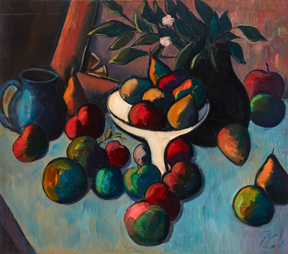 STILL LIFE WITH FRUIT by Peter Collis sold for 6,800 at Whyte's Auctions