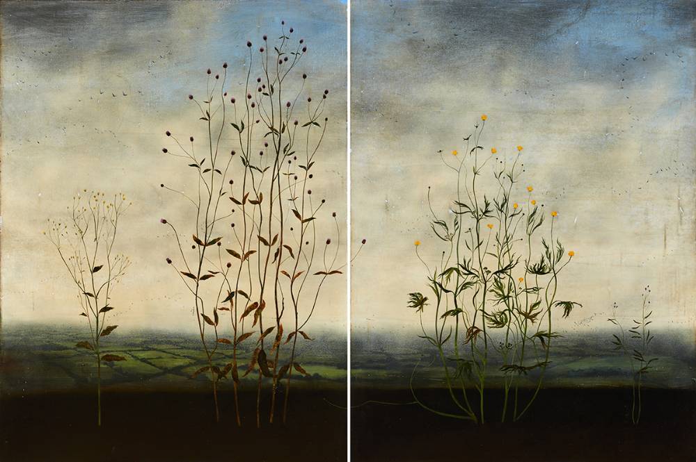 A HISTORY OF HISTORY, 2006 (DIPTYCH) by Michael Canning sold for 7,500 at Whyte's Auctions