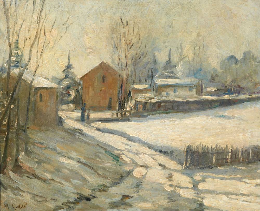 WINTER LANDSCAPE by Maurice Galbraith Cullen sold for 9,000 at Whyte's Auctions