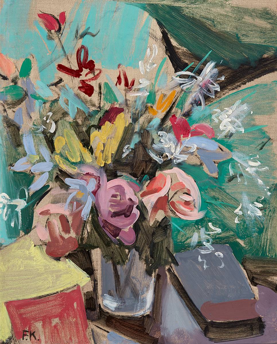 FLOWER PIECE by Frances J. Kelly sold for 3,600 at Whyte's Auctions
