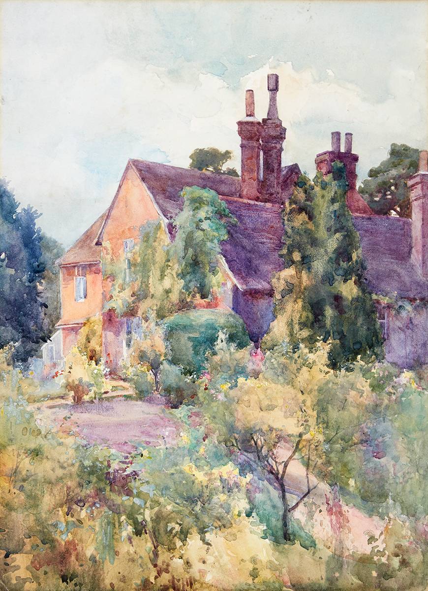 A COUNTRY HOUSE AND GARDENS, KILMURRY HOUSE by Mildred Anne Butler sold for 2,300 at Whyte's Auctions