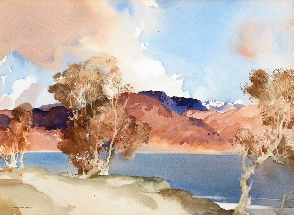 MOIST GLEAM, LOCH EARN by Sir William Russell Flint sold for 1,500 at Whyte's Auctions