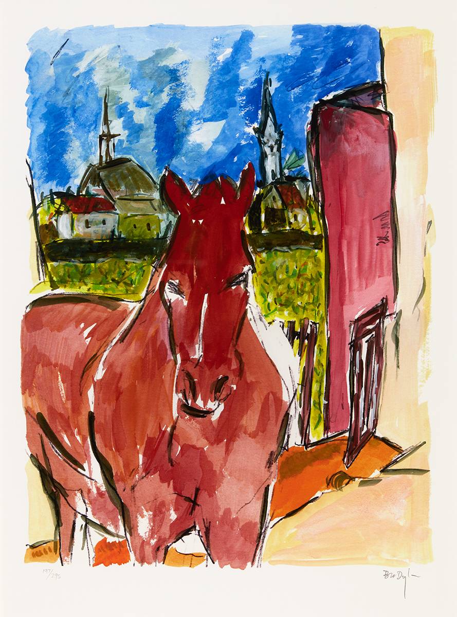 HORSE [DRAWN BLANK SERIES] by Bob Dylan sold for 1,600 at Whyte's Auctions