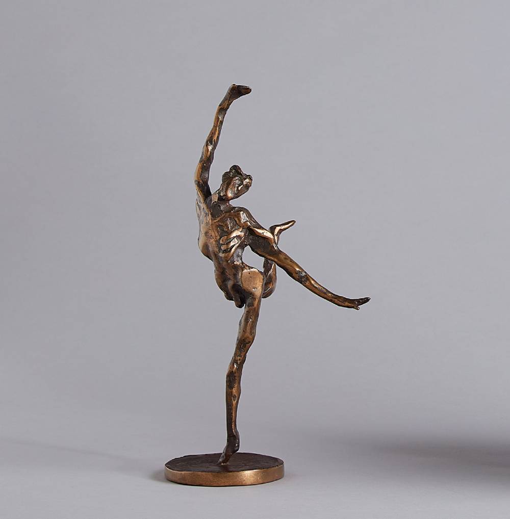 DANCING FIGURE, 1984 by Rowan Gillespie sold for 2,800 at Whyte's Auctions