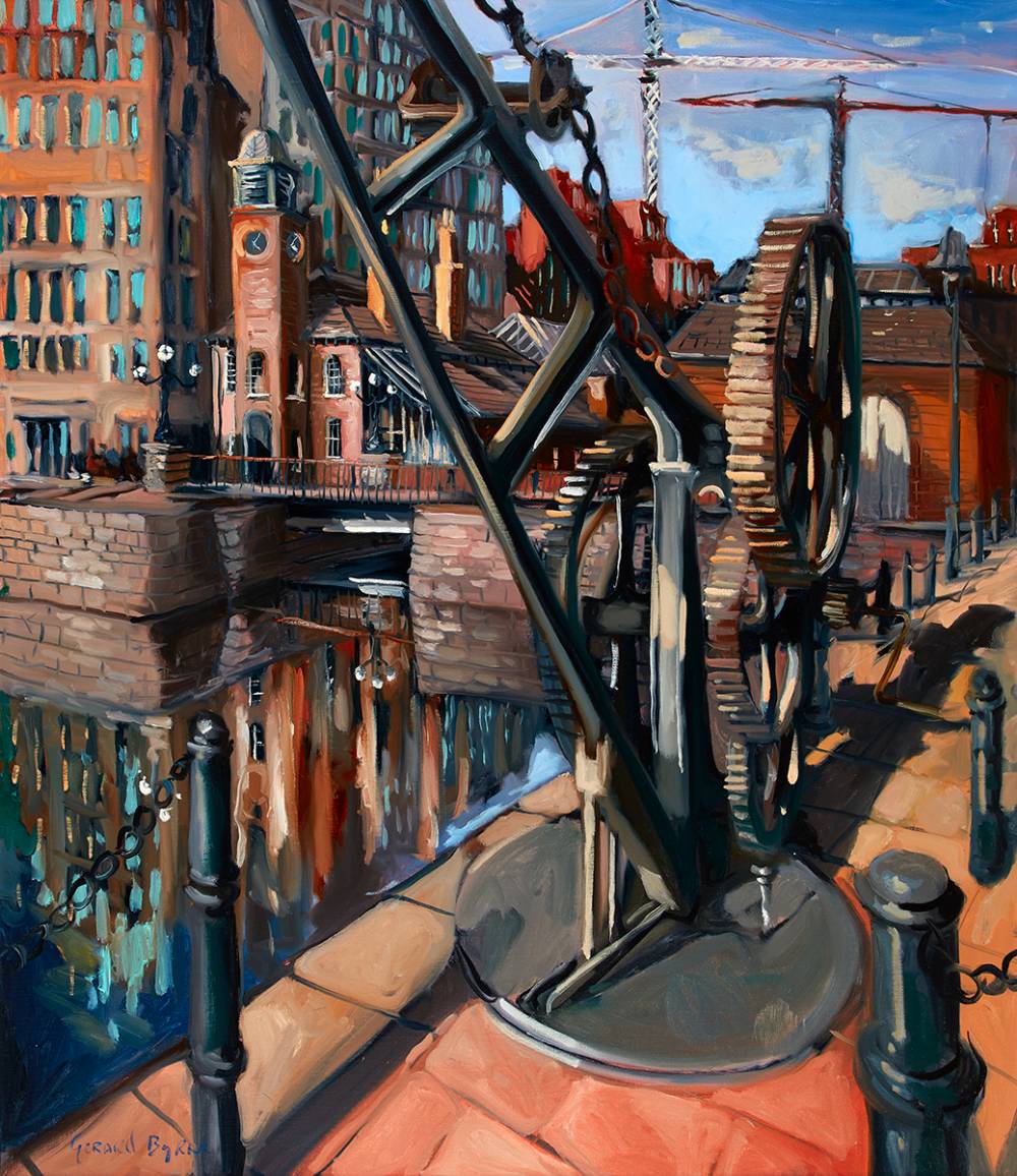 CANAL LOCK, DUBLIN by Gerard Byrne sold for 1,900 at Whyte's Auctions