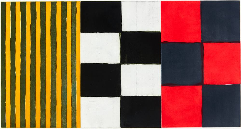 YELLOW RED, 1994 by Sen Scully (b.1945) at Whyte's Auctions