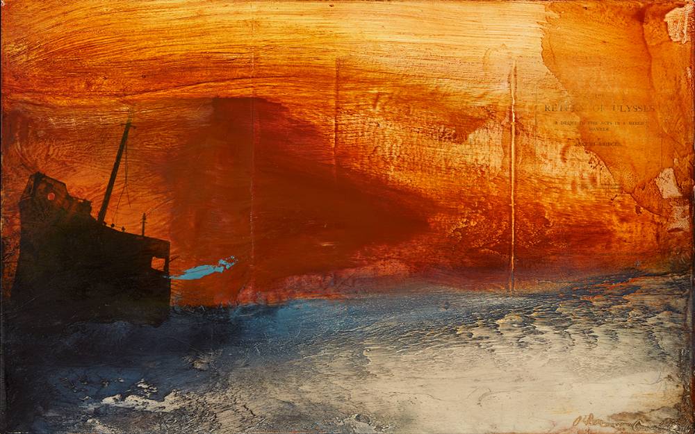 THE RETURN OF ULYSSES, 2006/7 by Hughie O'Donoghue sold for 8,500 at Whyte's Auctions