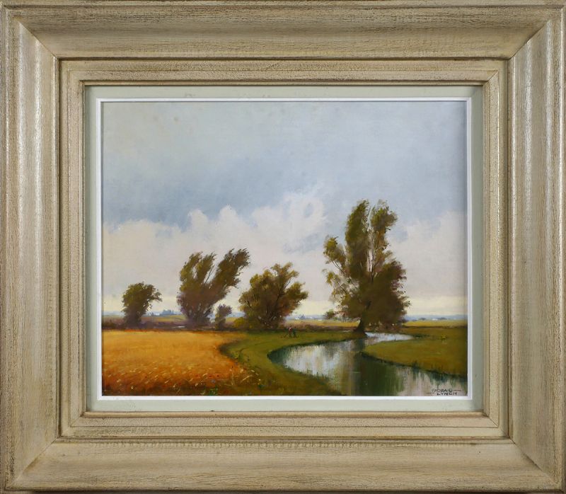 CORNFIELD BY THE FANE, 1986 by Padraig Lynch sold for 500 at Whyte's Auctions