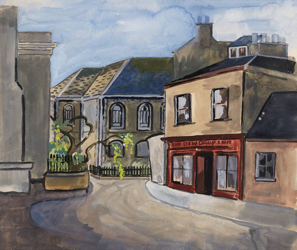THE DEW DROP INN, COUNTY CORK by Sylvia Cooke-Collis sold for 600 at Whyte's Auctions