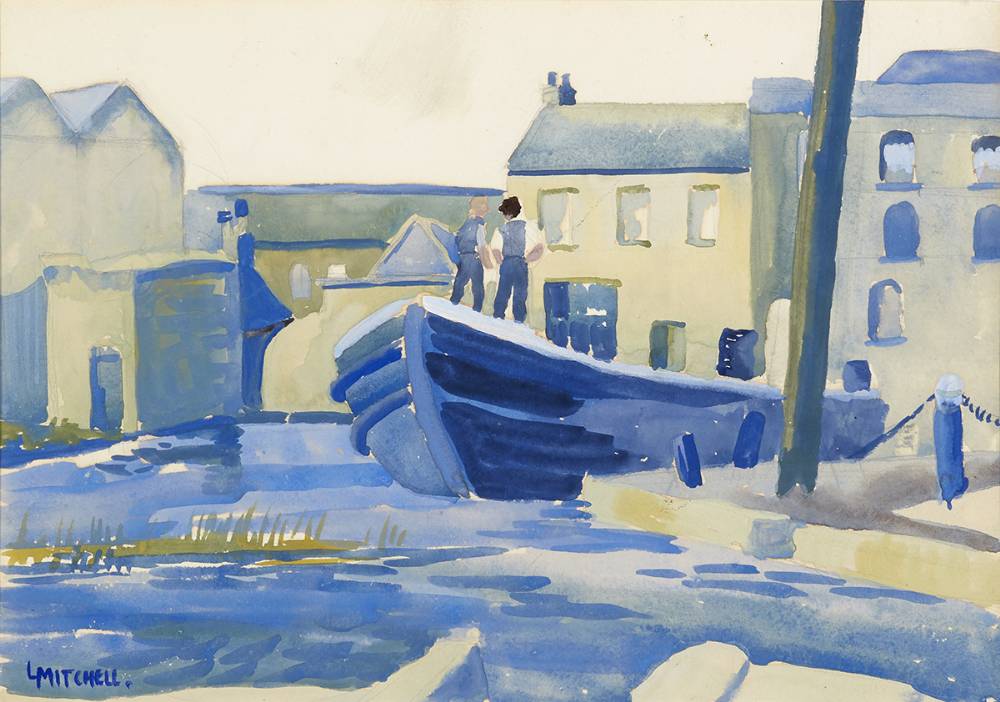 OLD PORTOBELLO, RATHMINES, 1940 by Helen Lillias Mitchell sold for 500 at Whyte's Auctions
