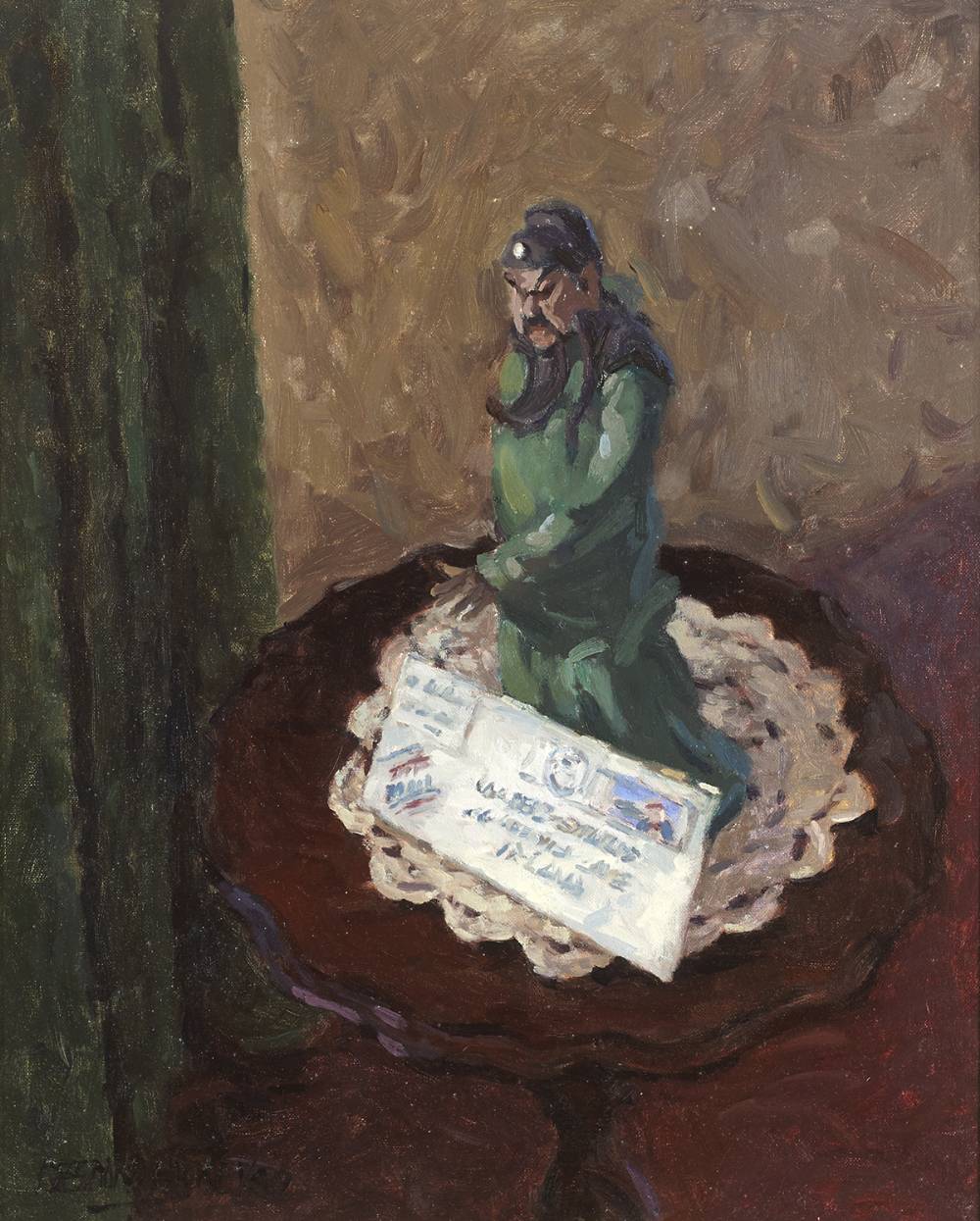 LETTER FOR GERTIE, 1989 by Desmond Hickey sold for 160 at Whyte's Auctions