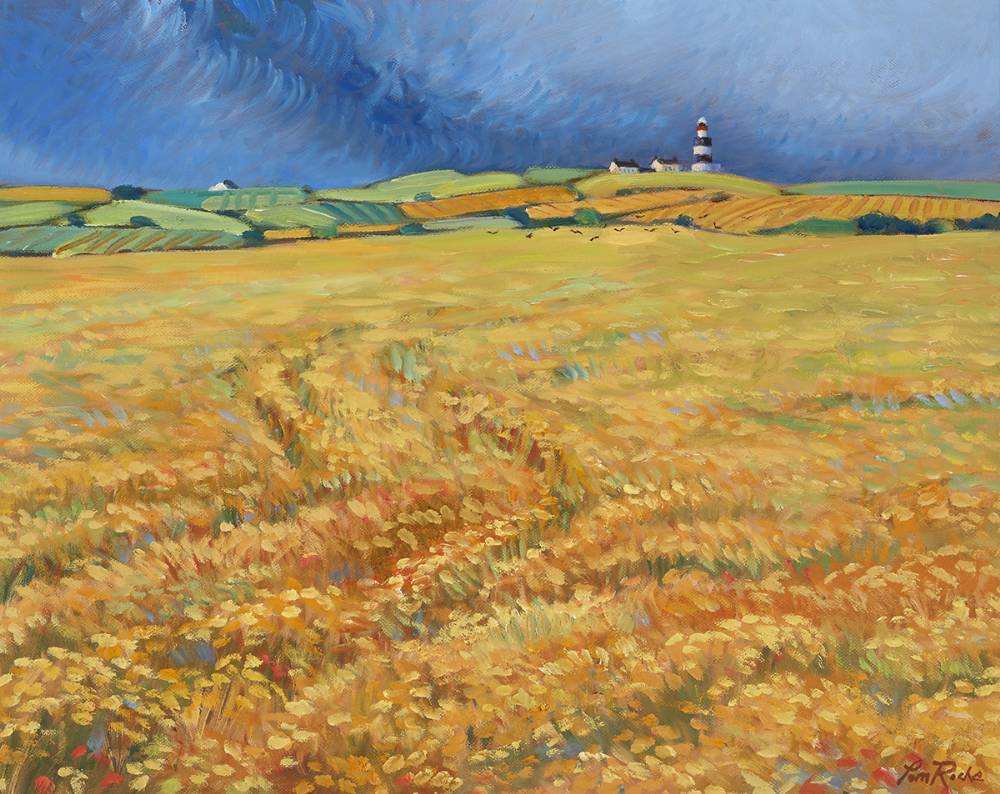 FIELD OF BARLEY by Tom Roche sold for 640 at Whyte's Auctions