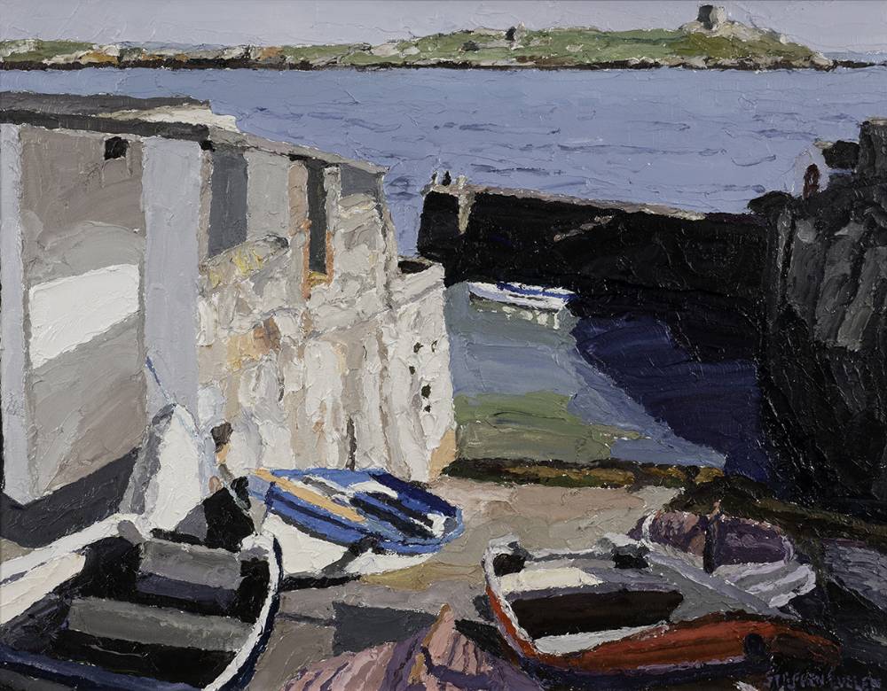 COLIEMORE HARBOUR, DALKEY, COUNTY DUBLIN by Stephen Cullen sold for 850 at Whyte's Auctions
