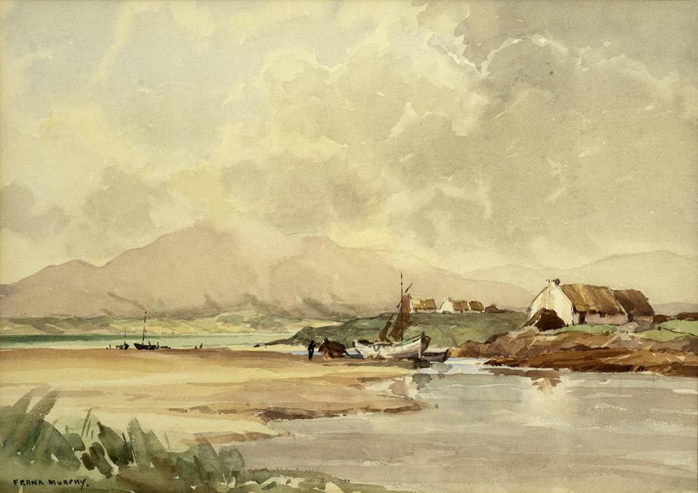 NEAR ROUNDSTONE, COUNTY GALWAY by Frank Murphy sold for 550 at Whyte's Auctions
