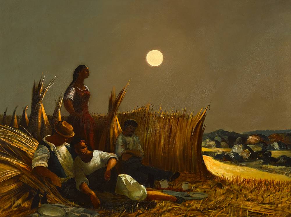 HARVESTERS PICNIC by Daniel O'Neill sold for 36,000 at Whyte's Auctions