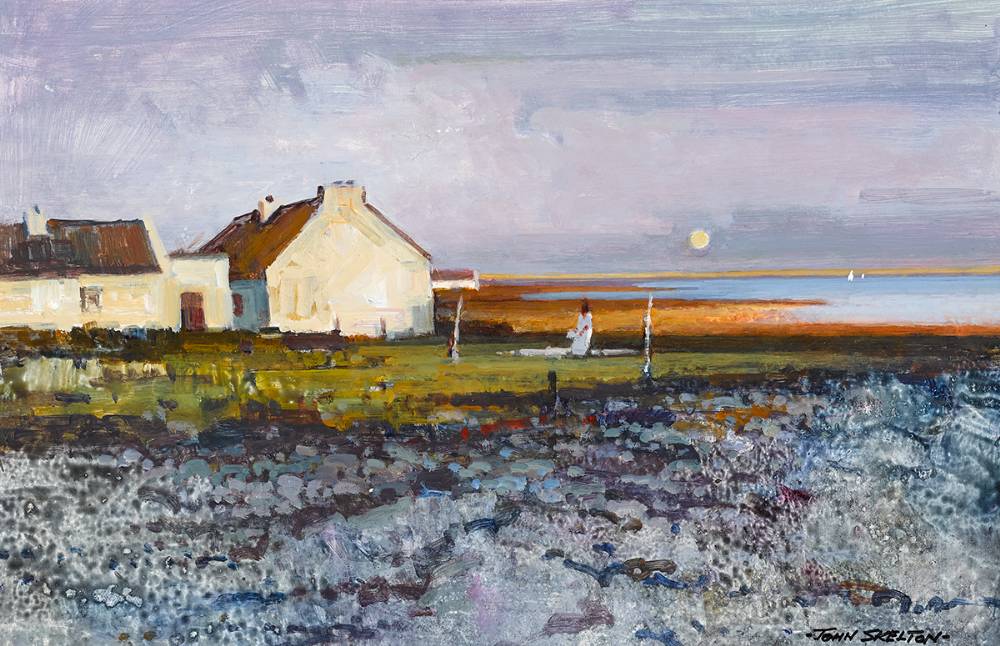 EVENING CALM, INISBOFIN, COUNTY GALWAY, 2003 by John Skelton sold for 4,600 at Whyte's Auctions