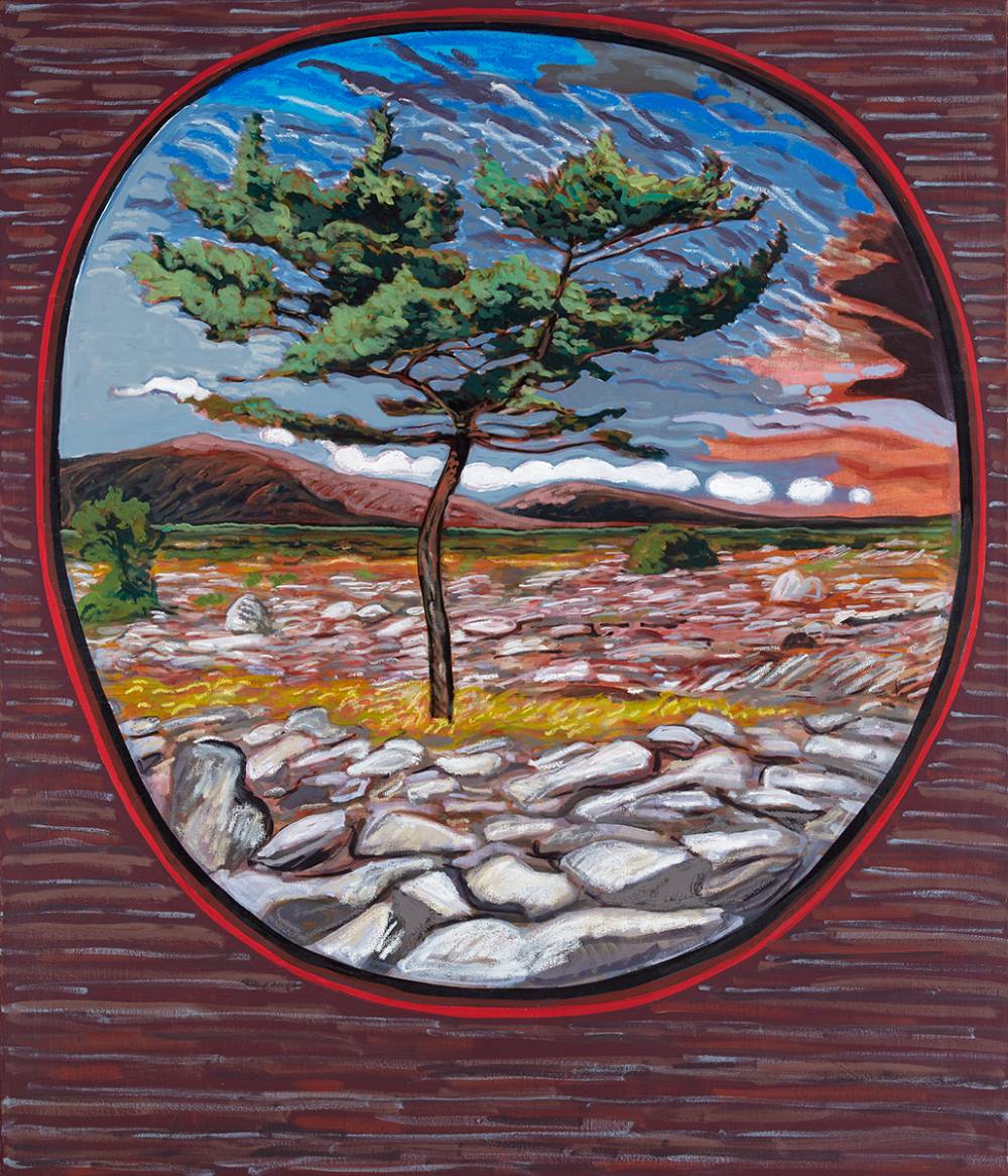 SCOTS PINE ON LIMESTONE, 2002 by Brian Bourke sold for 2,500 at Whyte's Auctions
