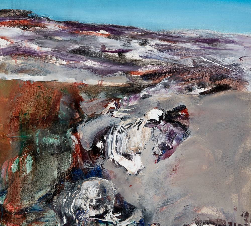 KILNABOY, COUNTY CLARE, 1989 by Barrie Cooke sold for 2,200 at Whyte's Auctions