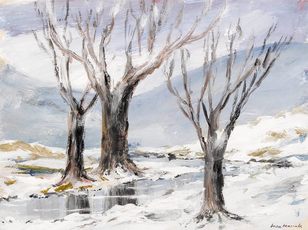 MOURNE WINTER by Max Maccabe sold for 160 at Whyte's Auctions
