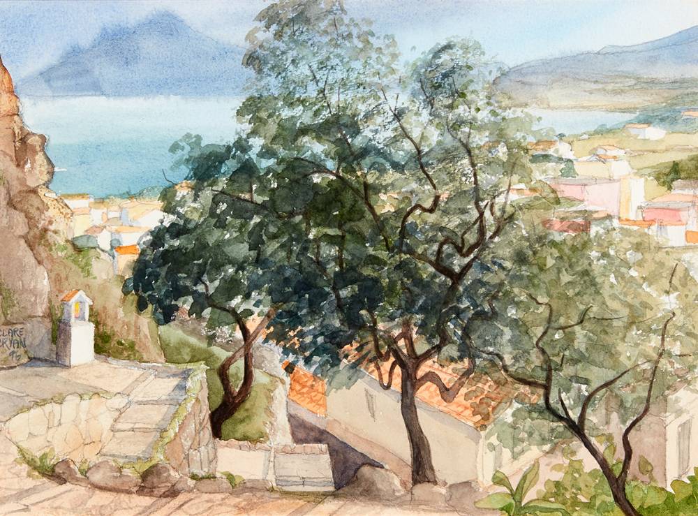 SORRENTO AND THE BAY, 1996 by Clare Cryan sold for 300 at Whyte's Auctions