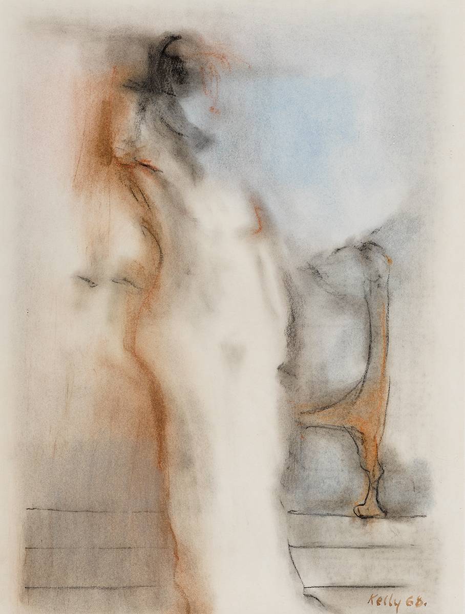 FIGURE STUDY, 1968 by John Kelly sold for 280 at Whyte's Auctions