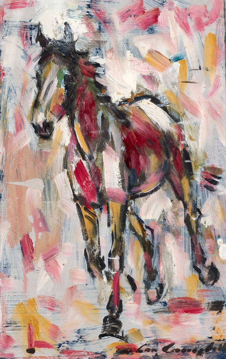 GALLOPING HORSE by Con Campbell sold for 210 at Whyte's Auctions