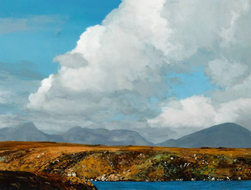 WEST OF IRELAND SCENE, 1998 by Peter Fitzgerald sold for 520 at Whyte's Auctions