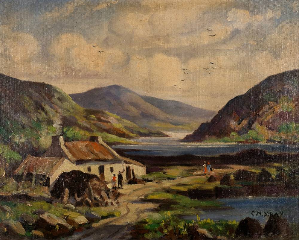 IN DELPHI, CONNEMARA by Christopher M. Doran sold for 340 at Whyte's Auctions