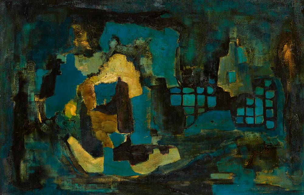 IMAGE FOR THE SEA AND FRANCOISE, 1958 by Pdraig MacMiadhachin sold for 900 at Whyte's Auctions