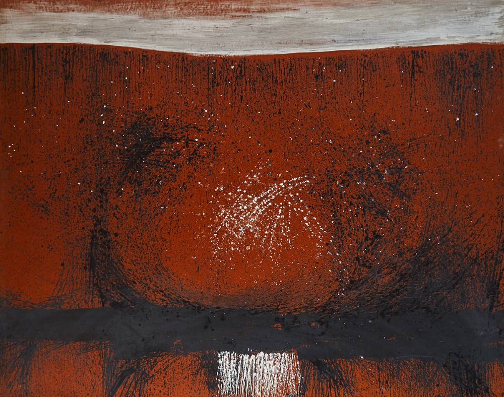MAGNETIC FIELD, 1960 by Patrick Scott sold for 9,500 at Whyte's Auctions