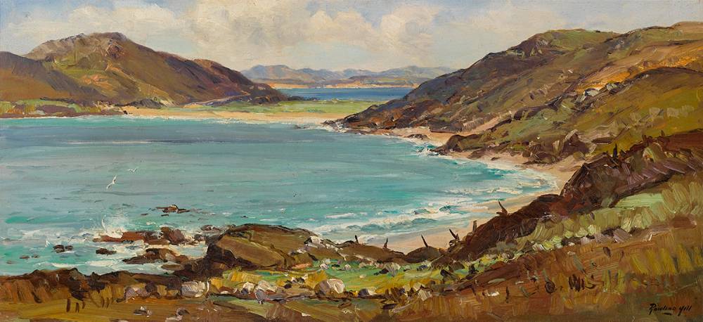 TRANAROSSAN BAY, ATLANTIC DRIVE, COUNTY DONEGAL by Rowland Hill sold for 1,000 at Whyte's Auctions