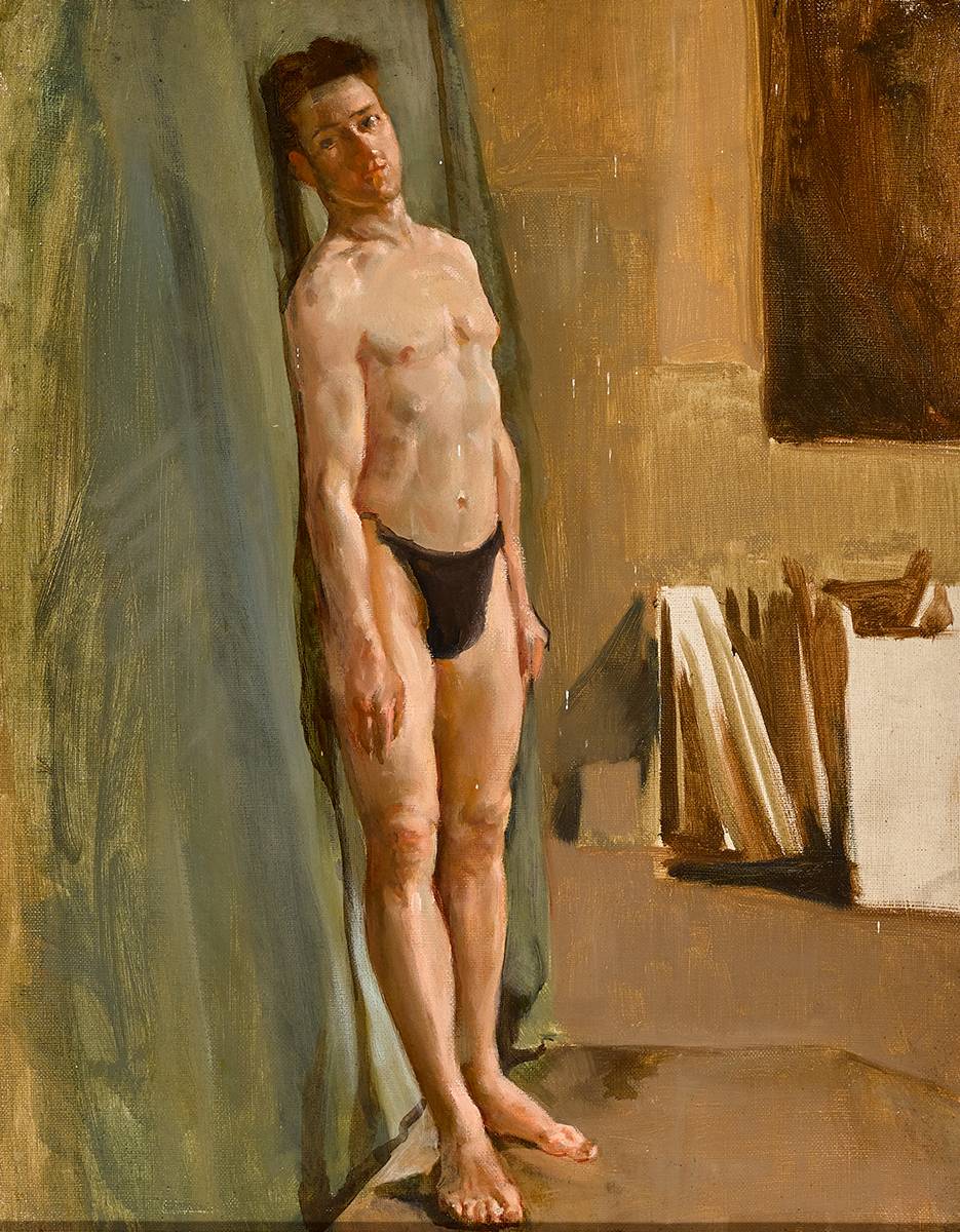 STUDY OF A BOY, c. 1923-1925 by Kathleen Isabella Mackie sold for 4,000 at Whyte's Auctions