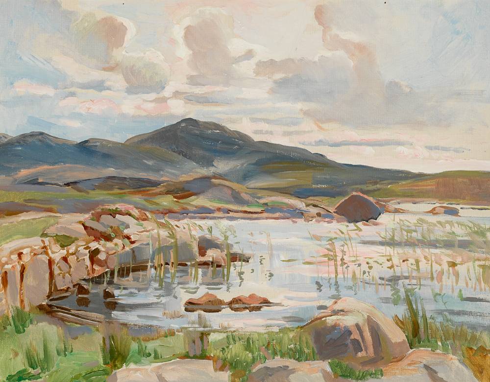 DONEGAL LANDSCAPE by Kathleen Isabella Mackie sold for 850 at Whyte's Auctions