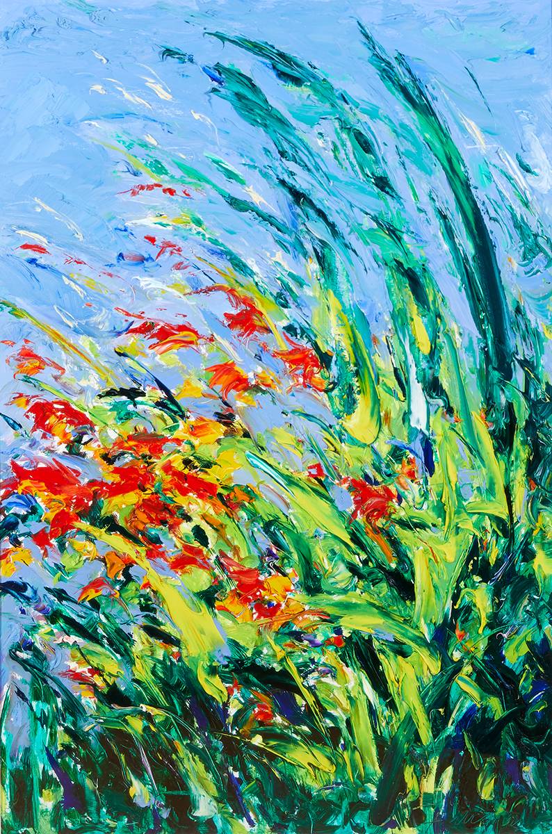 MONTBRETIA, 1997 by Michael Flaherty sold for 950 at Whyte's Auctions