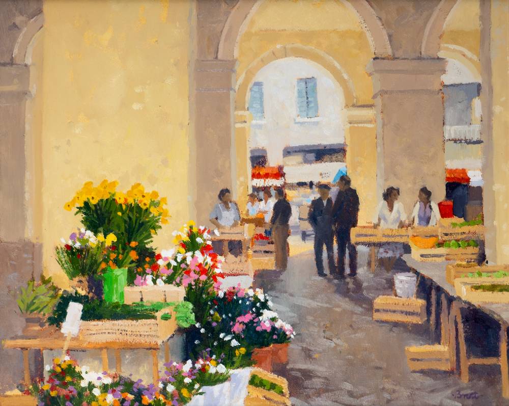 MARCH AUX FLEURS, MIRAMONT, FRANCE by Brett McEntagart sold for 380 at Whyte's Auctions