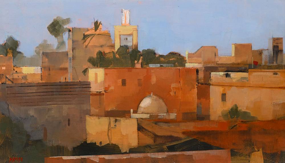 TAROUDANT, HOTEL ROOF,  MOROCCO, 1998 by Martin Mooney (b.1960) at Whyte's Auctions