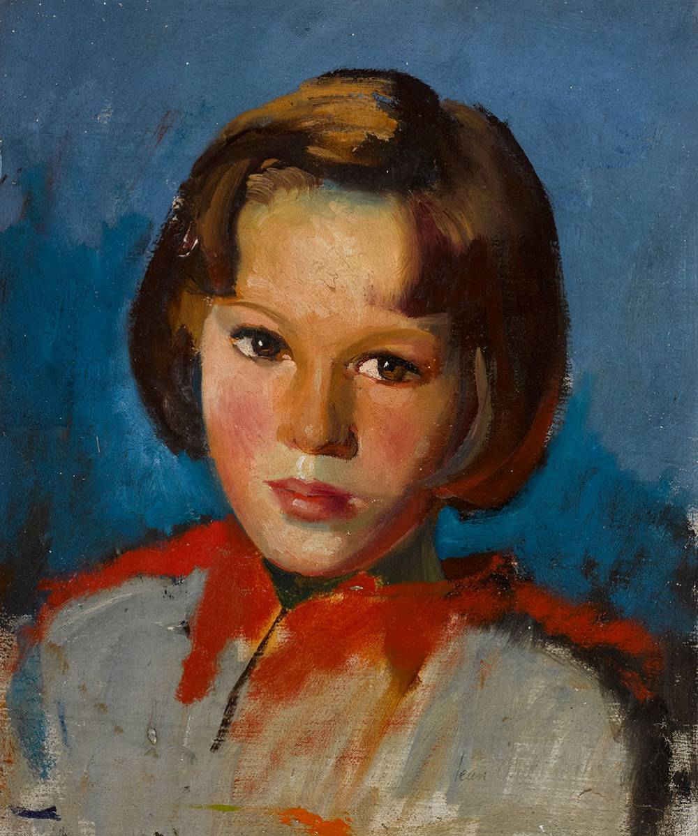 PORTRAIT OF TERRY, THE ARTIST'S DAUGHTER by Sen O'Sullivan sold for 900 at Whyte's Auctions