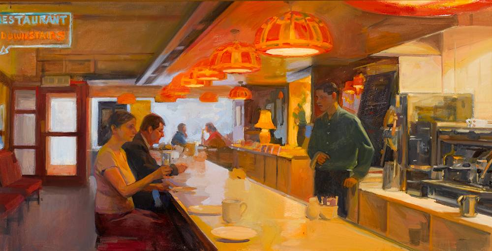 SHERIES RESTAURANT, DUBLIN, 2004 by Oisn Roche (b.1973) at Whyte's Auctions