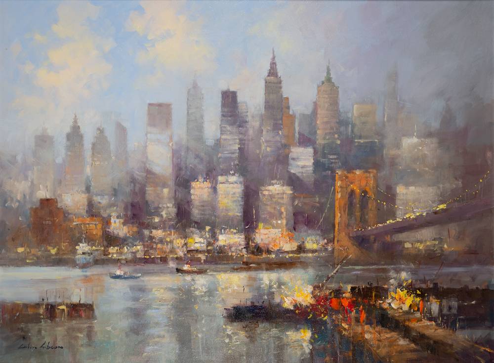 SHADOWS, NEW YORK, 2020 by Colin Gibson sold for 1,050 at Whyte's Auctions