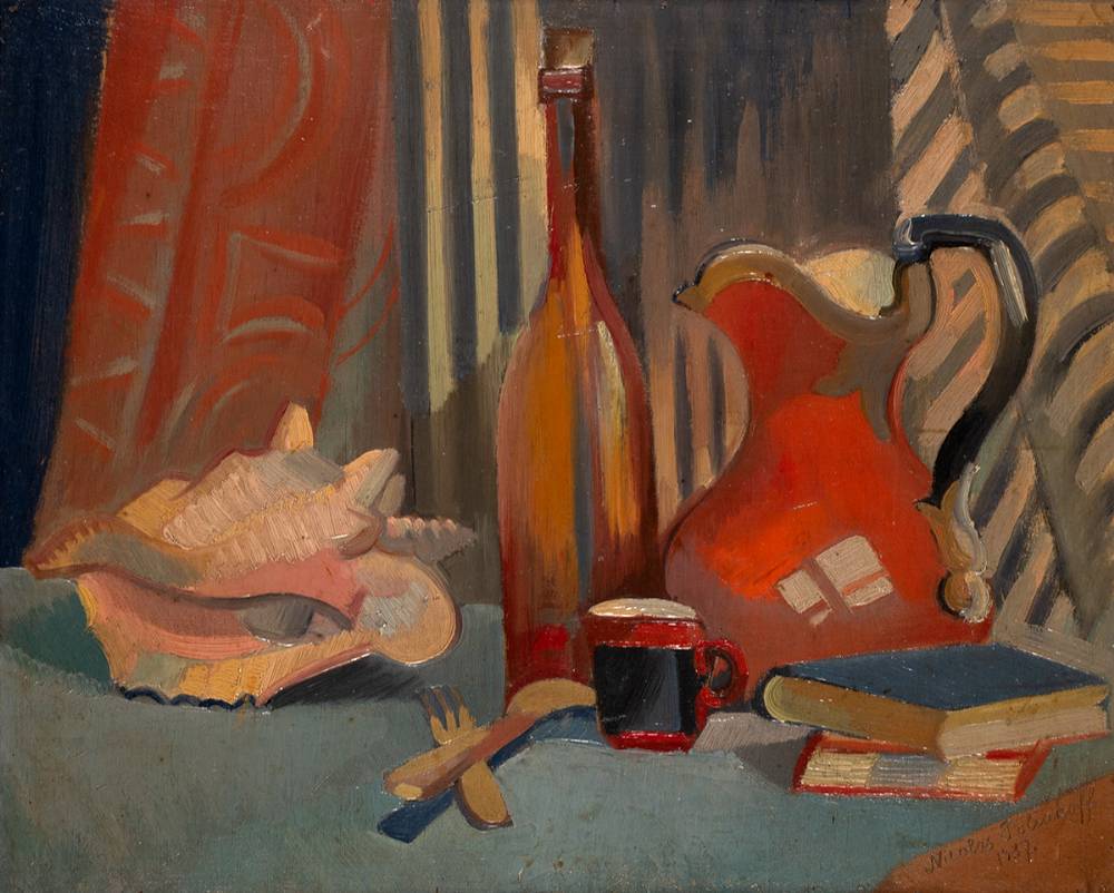 STILL LIFE, 1937 by Nicolas Poliakoff sold for 520 at Whyte's Auctions