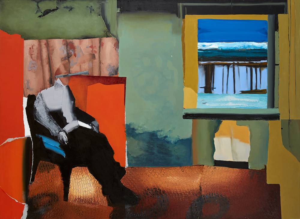 THE HOLY MAN AND THE SEA ON STILTS by Mary Therese Keown (b.1974) at Whyte's Auctions