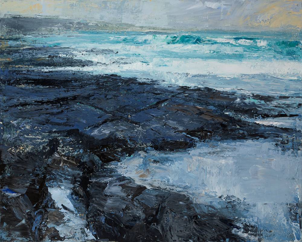EVENING SHORELINE by Donald Teskey sold for 29,000 at Whyte's Auctions