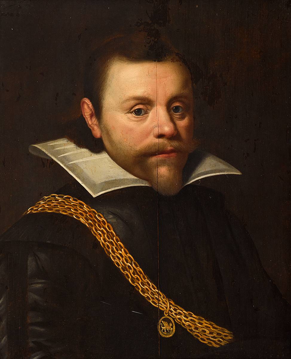 PORTRAIT OF A GENTLEMAN by Atrributed to Jacob Gerritszoon Cuyp sold for 2,700 at Whyte's Auctions