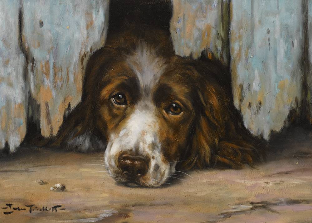 DOG by John Trickett (b.1952) at Whyte's Auctions